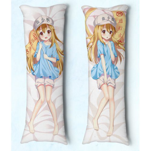 Travesseiro De Abraçar Body Pillow Dakimakura Tam 90x30 Anime Cells At Work Hataraku Saibou 3828