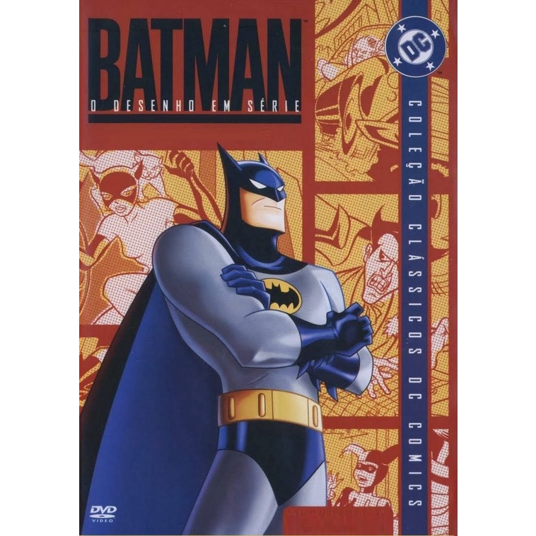 Batman  A série animada 1.2.3 temporada completa em 12 dvds