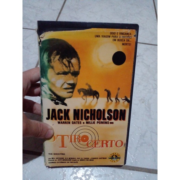 VHS O tiro certo ( legendado) Jack Nicholson
