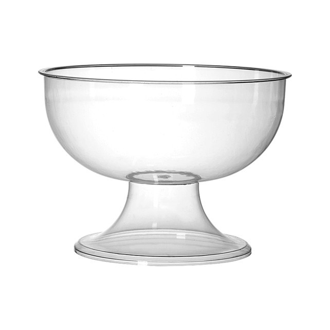 Taça Gigante Acrílica Para Doces Bomboniere Doceira Três Triangulos