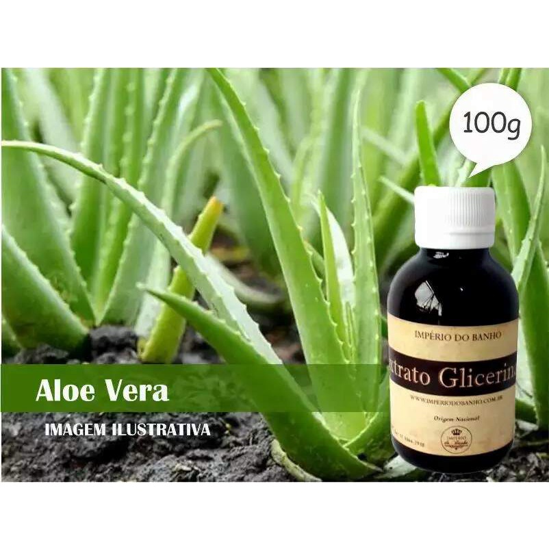 Extrato Fitoglicerinado De Aloe Vera 100g Shopee Brasil 4605