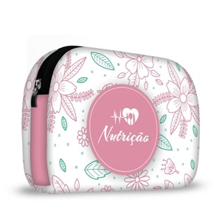 Necessaire em Neoprene - Coleção Profissões - ISOPRENE - Nutrição 3 em Oferta na Shopee