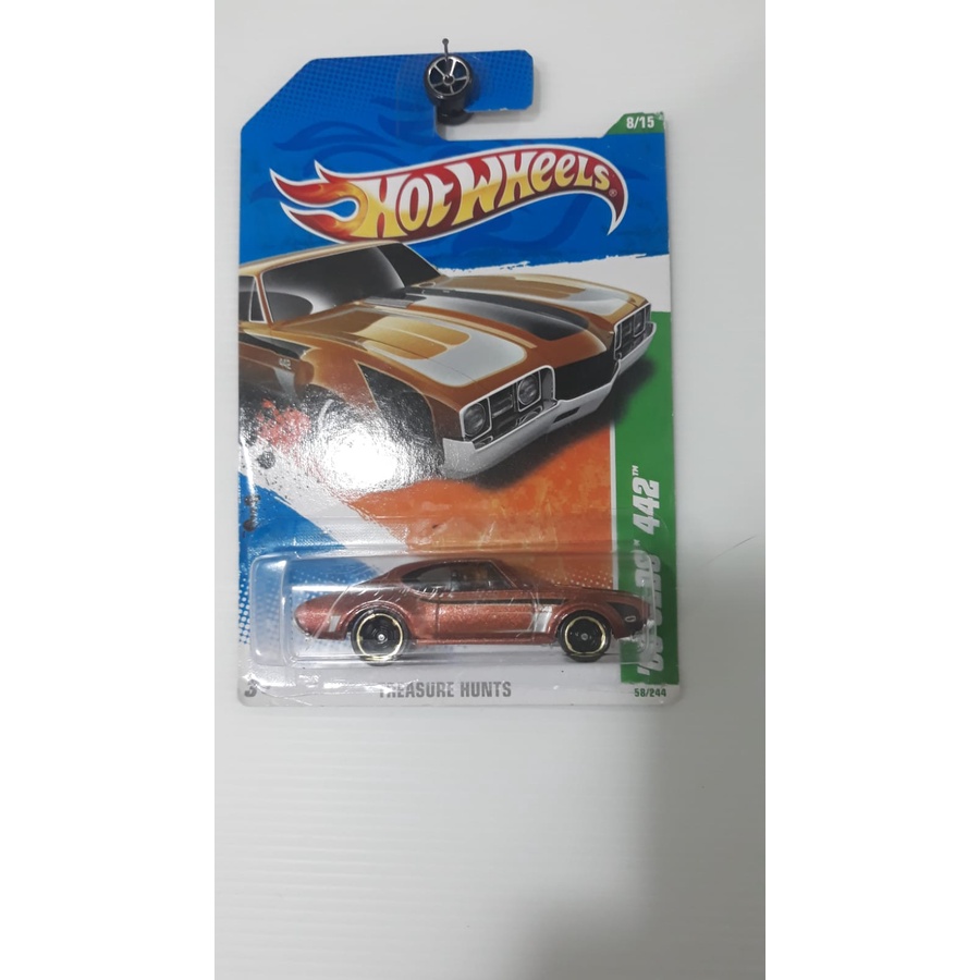 68 olds 442 2010 1/64 hot wheels