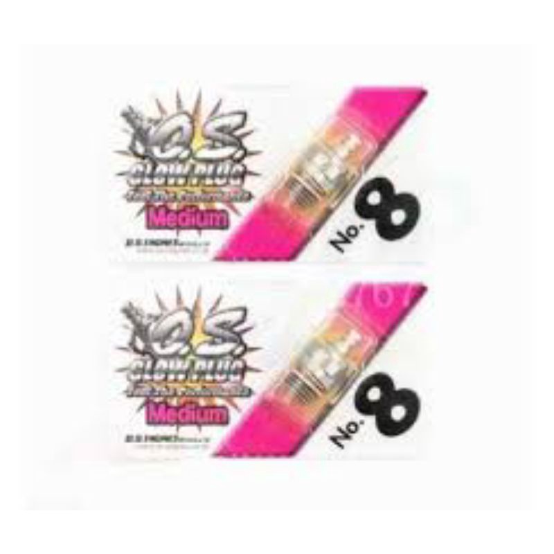 2 x VELA OS8 ORIGINAL MOTOR 2 TEMPOS GLOW NITRO OS 8 15 25 40 46 52 55 ASP MELHOR PRECO