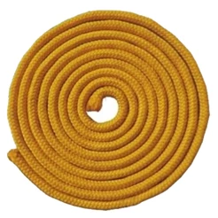 Corda 3,20m Ginástica Rítmica Dicat Sports Amarelo