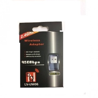 Adaptador Receptor Wireless Usb Wi-fi