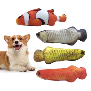 Brinquedo Pet Cachorro/ Brinquedo De Pelúcia Série Peixe Marinho/Squeeze Som Interativa Para Animais De Estimação/Cães/Gatos