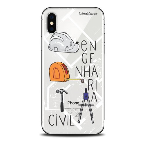 Capinha Capa Celular Personalizada Engenharia Civil Cód 245