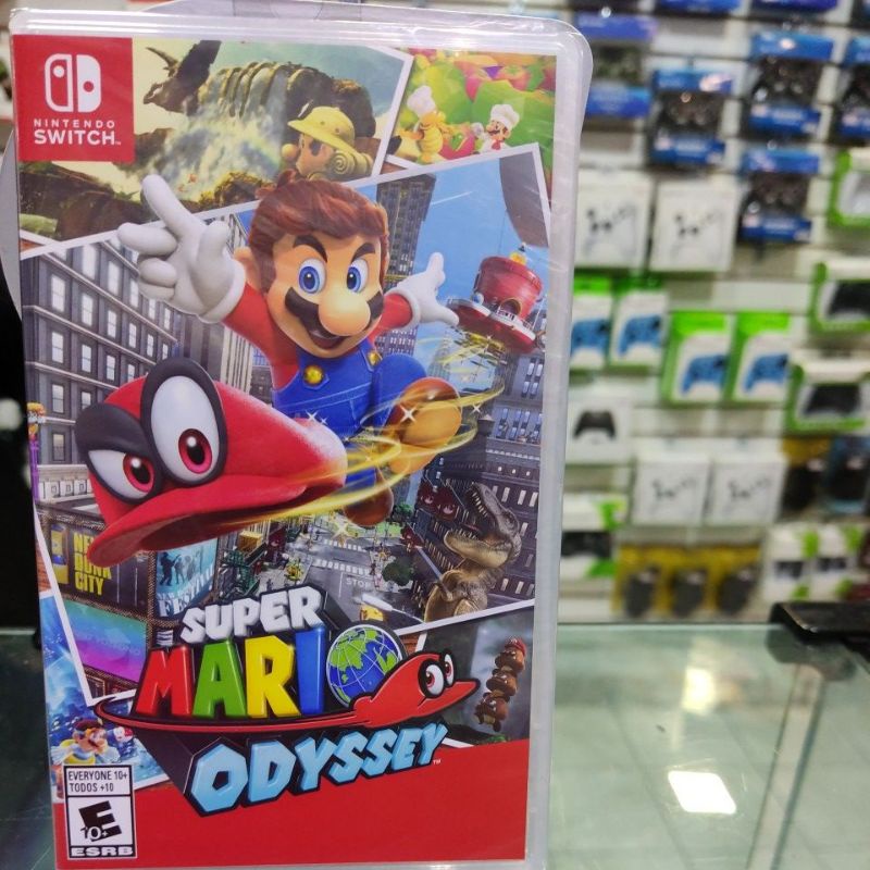 SUPER MARIO ODYSSEY NINTENDO SWICTH LACRADO | Shopee Brasil