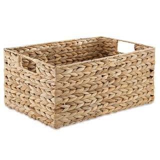 Cesto Organizador em Seagrass Natural Retangular