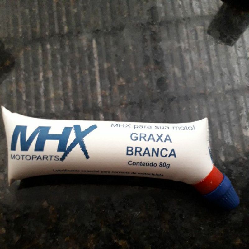 Graxa Branca Mhx Lubrificante Corrente Moto Shopee Brasil