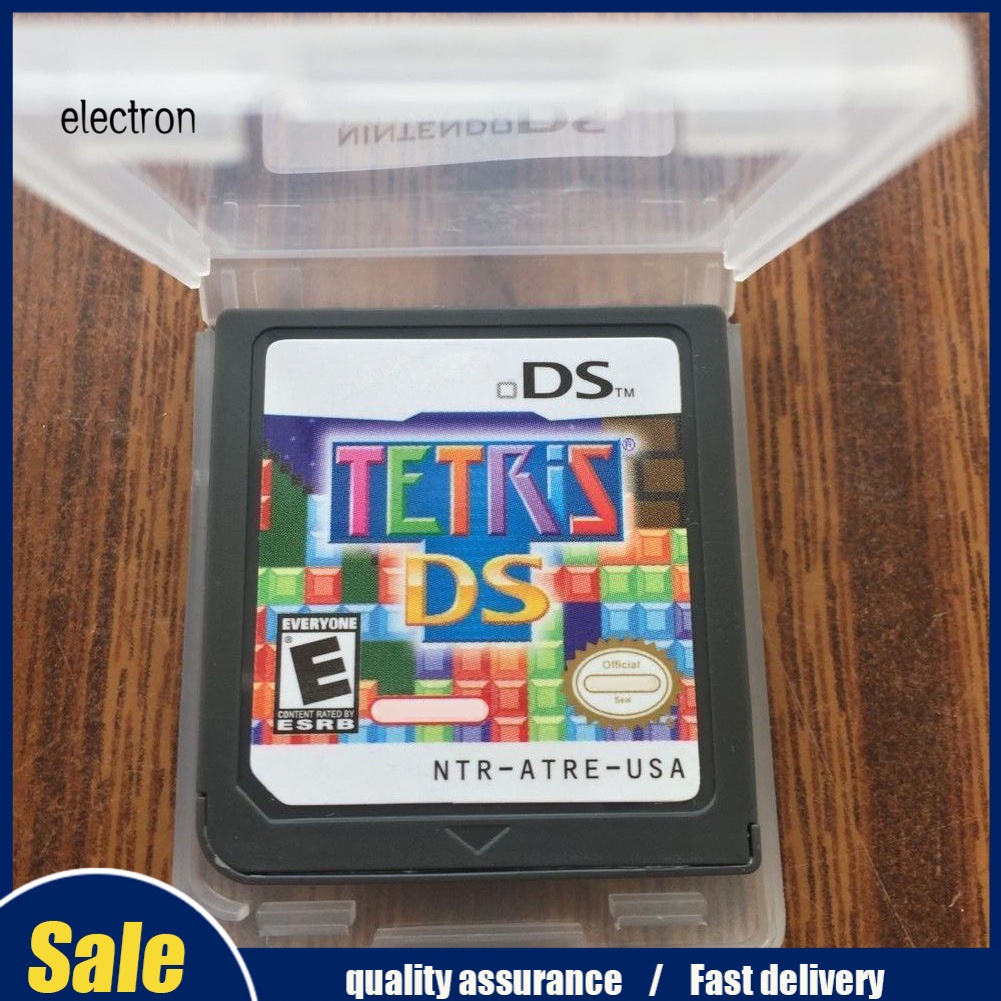 Ti Eua Versão Tetris Ds Cartucho De Cartucho De Vídeo Game Card Para Nintendo 3ds Nds Ndsi Console | Shopee Brasil Ti Eua Versão Tetris Ds Cartucho De Cartucho De Vídeo Game Card Para Nintendo 3ds Nds Ndsi Console | Shopee Brasil