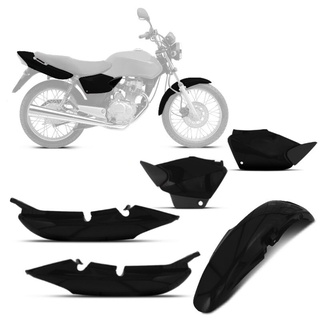 Carenagem De Moto Honda Titan 125 2000 2001 2002 2003 2004 Fan 125 2005 2006 2007 2008 Pro Tork 3 Peças