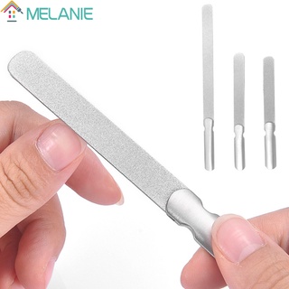 [HOT] Lixas De Unhas De Aço Inoxidável Ferramentas De Metal Dupla Face Pedicure Antiderrapante
