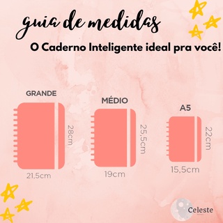 Caderno Inteligente Chic Nude Shopee Brasil