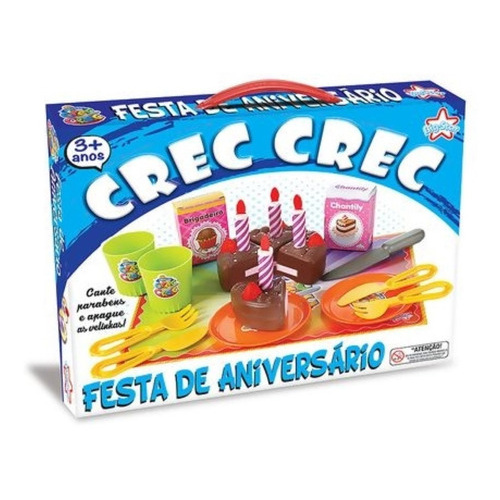 Crec Crec Festa De Aniversário Faz De Conta - Big Star