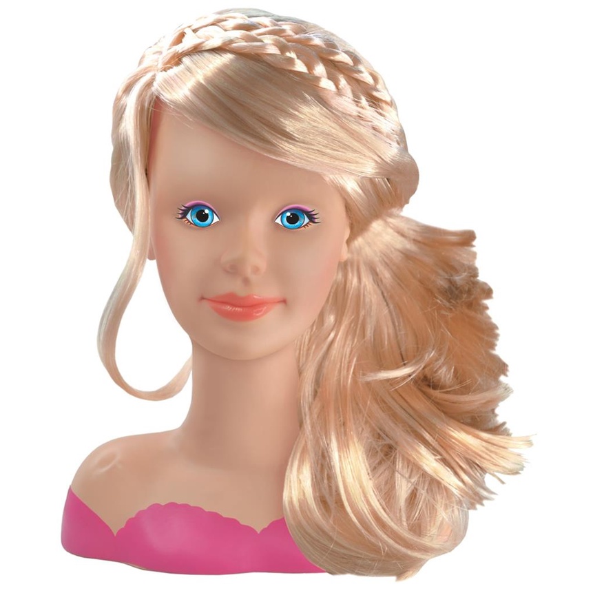 Busto Boneca Belle My Model Para Pentear - Apolo Brinquedos