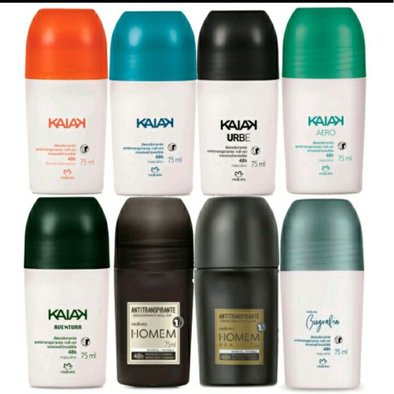 Desodorante Roll-on\Rollon Natura (tododia, Erva-doce, Biografia, Homem, Kaiak, Sem Perfume)
