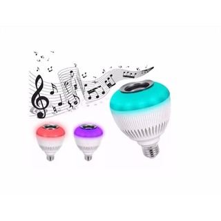 Lampada Som Bluetooth Led Musical Caixa Som E Bivolt Shopee Brasil