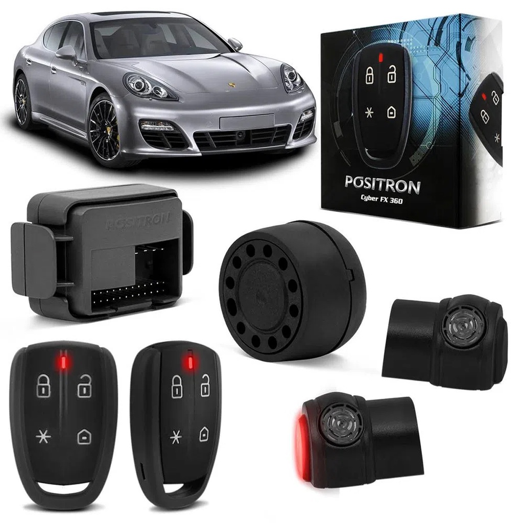 Alarme Automotivo Positron Cyber Fx360 Fx 360 Universal em Oferta na Shopee