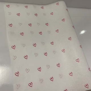 Papel Seda para embalagem - Premium estampado Corações (escolha a cor) 50un - Loja e presentes em Oferta na Shopee