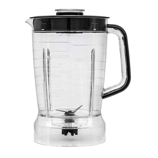 Copo Liquidificador Mondial L1000 Cristal ACRÍLICO Tampa Preta