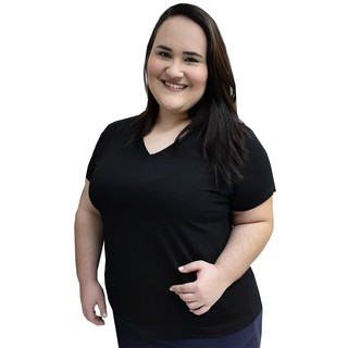 Blusa Feminina Plus Size De Viscolycra Até G4