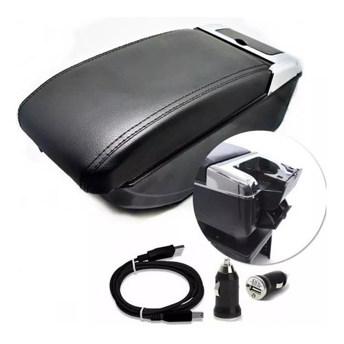 Encosto De Descanso Console Usb Classic Cobalt Onix S10 Spin - Spare Parts and Accessories for Vehicles
