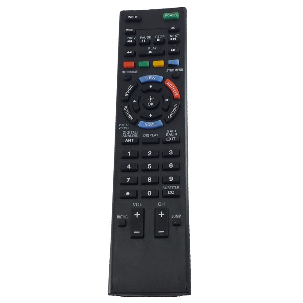 Controle Remoto Para Tv Sony Bravia Led Smart Com Botão 3D E Netflix Rm-yd101