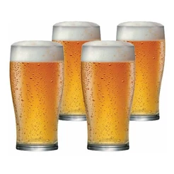 Jogo de Copos de Vidro Pint para Cerveja 590ml, 4 pcs - Ruvolo