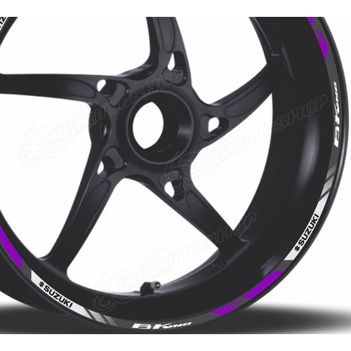 Friso Adesivo D8 Roda Moto Suzuki B-king Gsx 1300