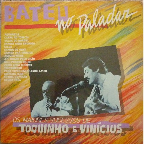 LP Vinil Toquinho e Vinícius – Bateu no Paladar (1984) com Encarte | MPB Bossa Nova Colecionador