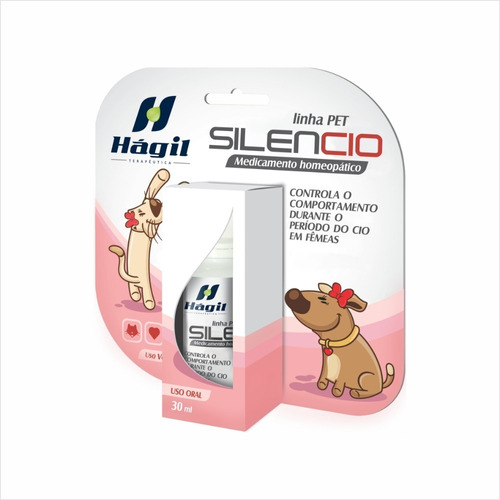 Silencio Controla Comportamento Cio Cães Gatos Envio Imediat