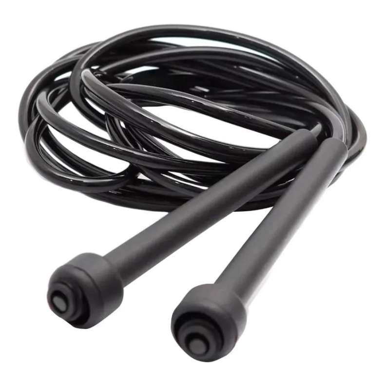 Corda De Pular Jump Rope Exercícios De Pvc 2,4 Metros Treino