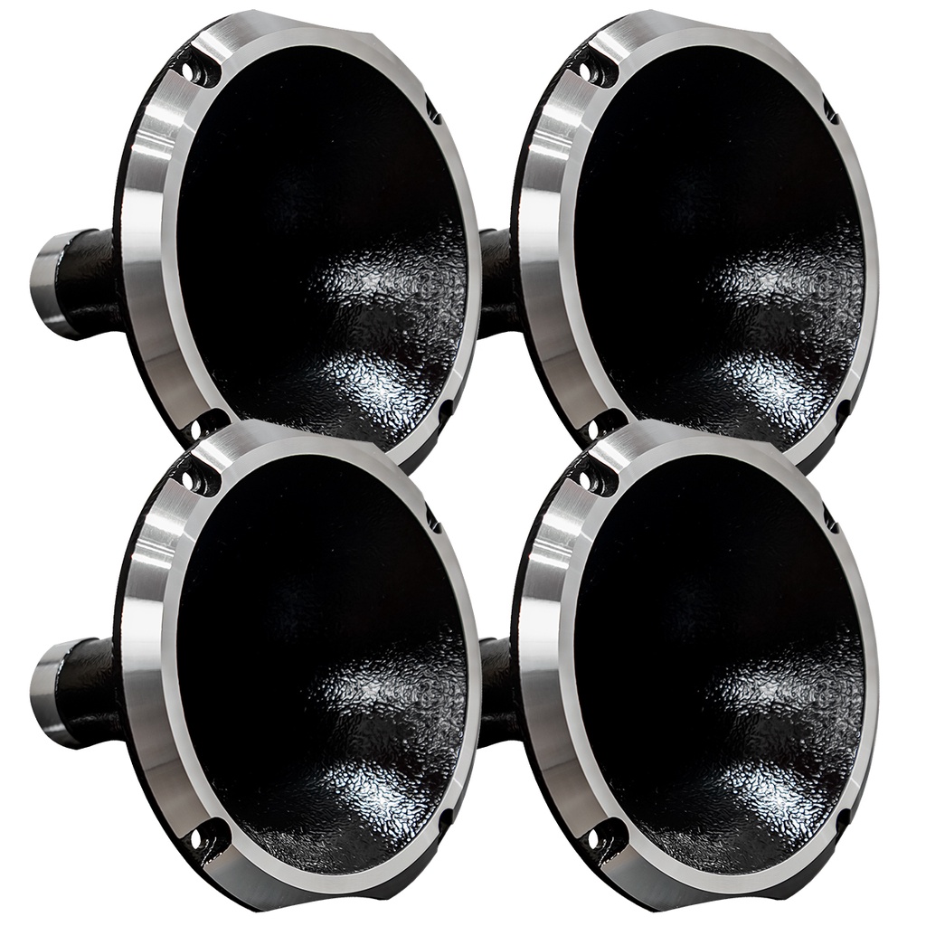 Kit 4 Corneta Boca Cone Rosca Alumínio Jarrão Caneca Preto em Oferta na Shopee