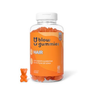 Blow Gummies 60 Gominhas Sabor LARANJA
