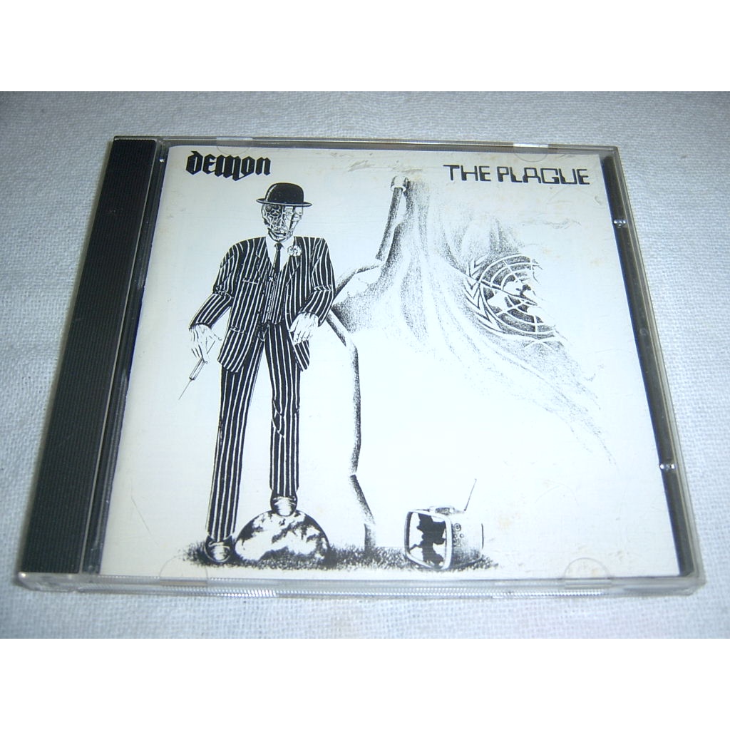 Cd Demon - The Plague (1985 REINO UNIDO, Nwobhm Hard Rock, MIDIA COMO NOVA)