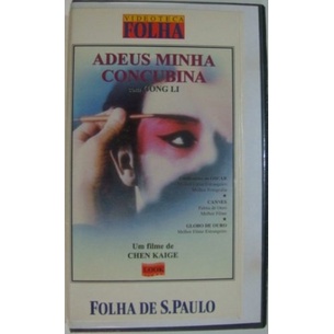 Vhs Videoteca Folha Adeus Minha Concubina