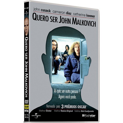 Dvd Quero Ser Jonh Malkovich john csack  cameron dias lacrado