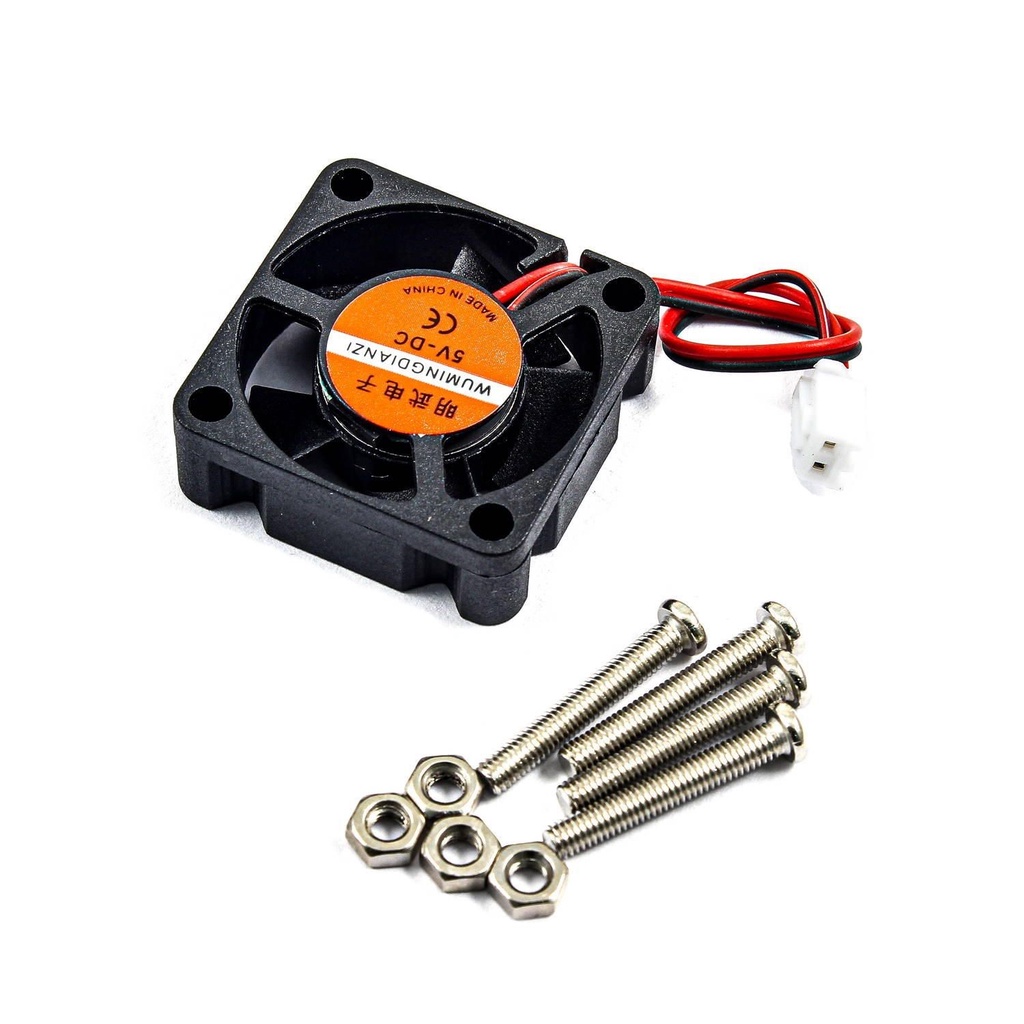Mini Cooler Ventoinha Pi Fan Para Raspberry Pi com parafusos