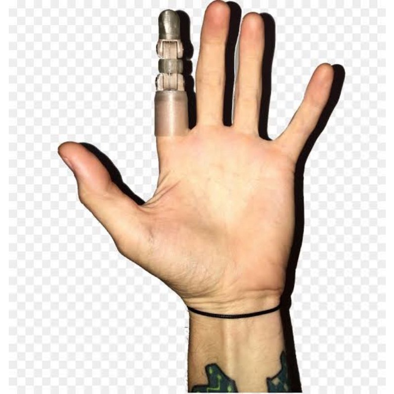prótese de dedo biônico com articulação com o movimento do dedo amputado e  com um lindo acabamento | Shopee Brasil