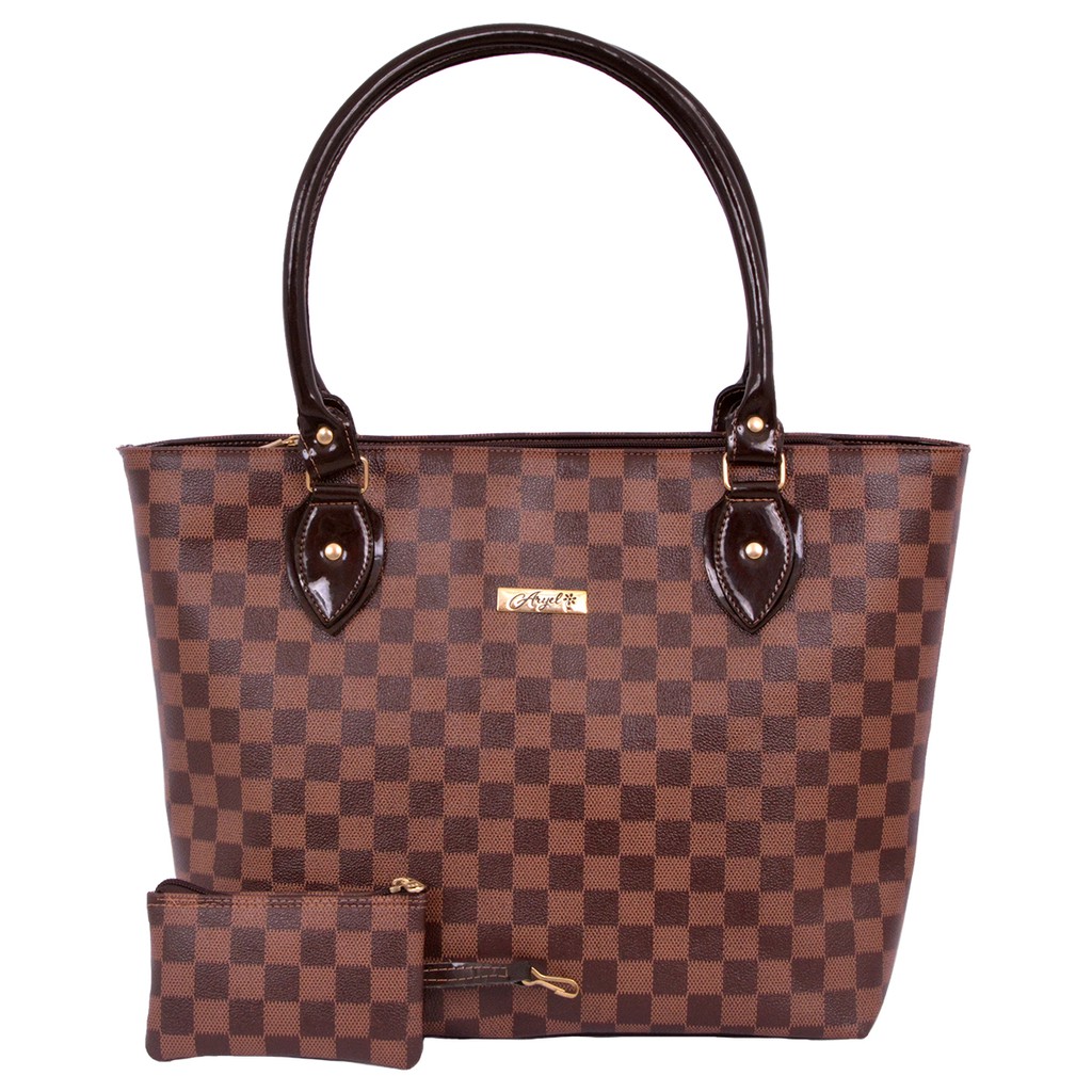 Bolsa feminina de ombro + Bolsinho porta objeto