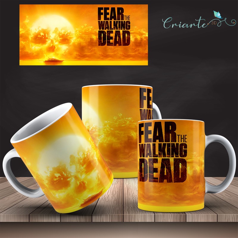 Caneca Porcelana Coleção Fear the Walking Dead #07