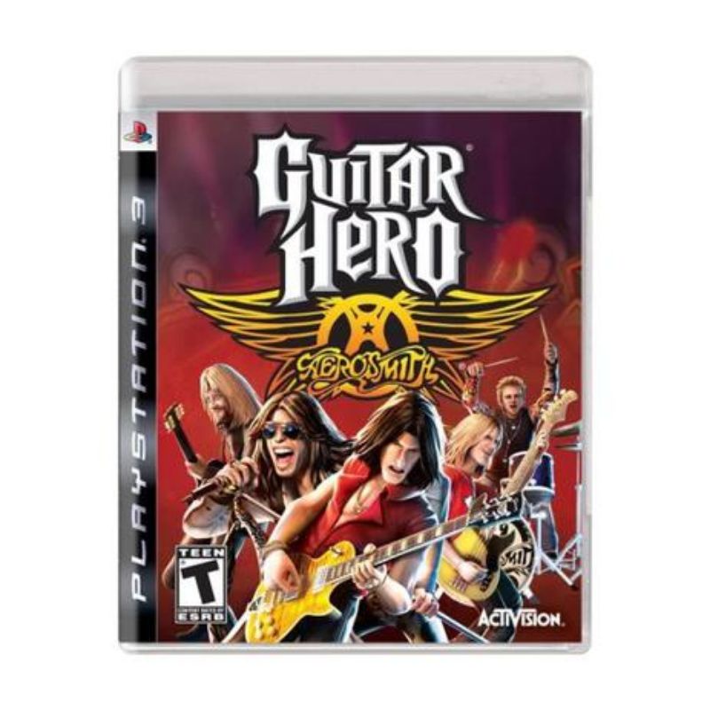 Guitar hero Aerosmith jogo PS3 mídia fisica
