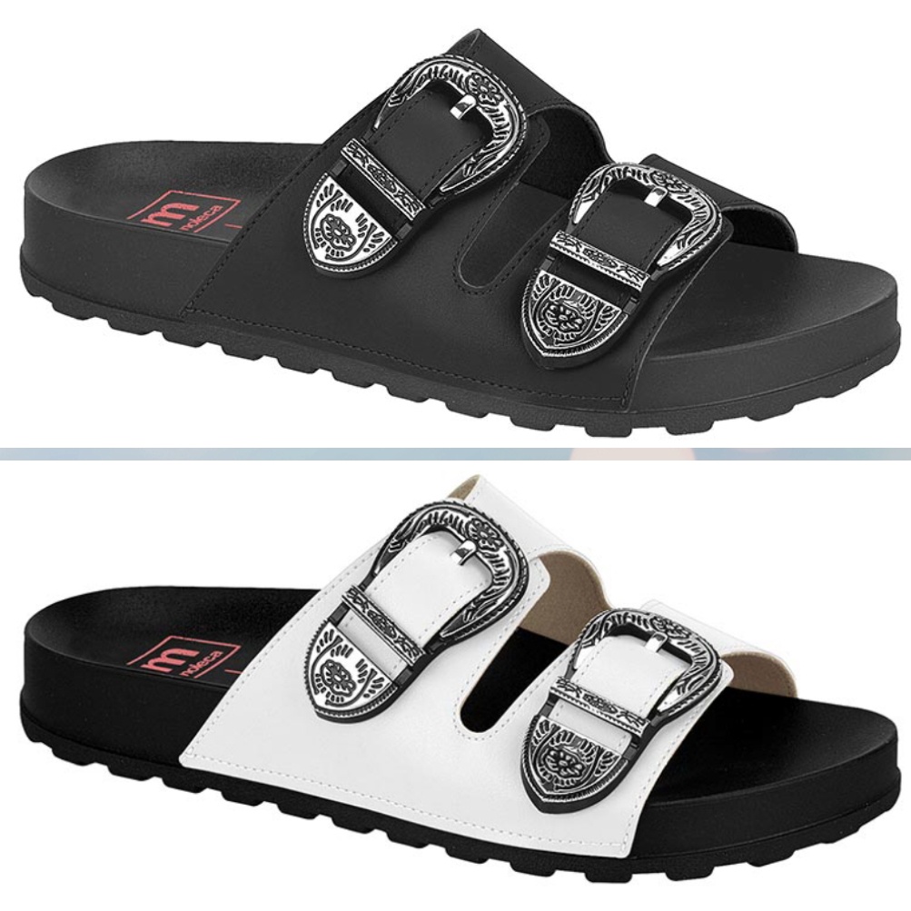Tamanco Moleca Flat Birken Fivela Original