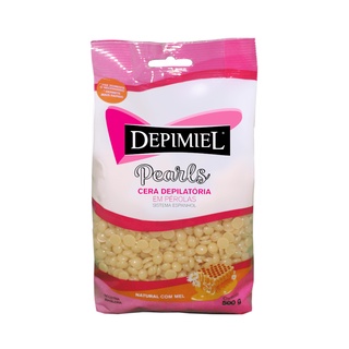 Cera Depilatória Natural em Pérolas 1(Kg) | Depimiel |