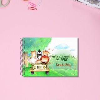 Caderno de Recados Assinaturas Personalizado - Capa Dura com foto