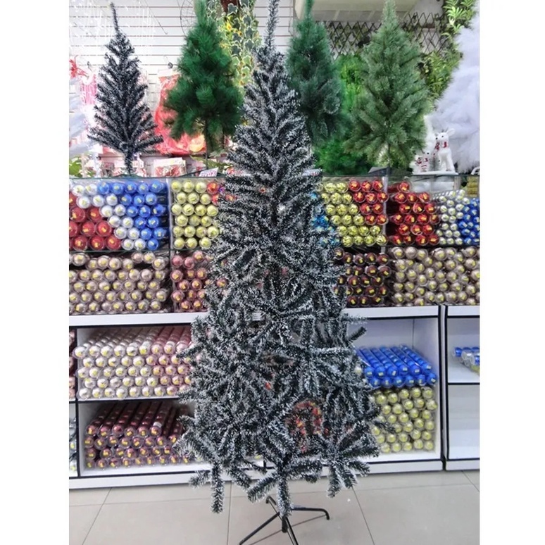 Árvore De Natal 450galhos 2,10mt Verde Musgo/ Branco Nevada para decoraçao  enfeite muito linda | Shopee Brasil