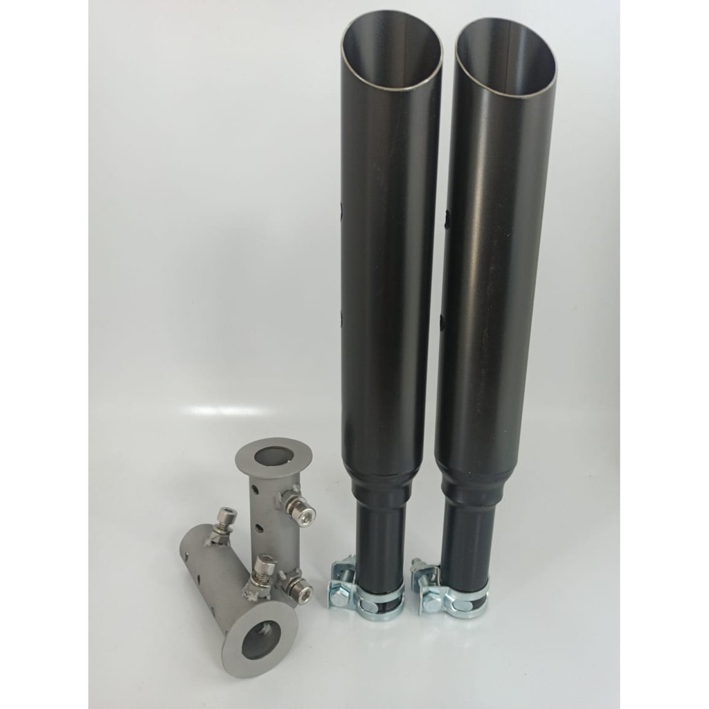 Escapamento Esportivo Mini Ponteira Dafra Horizon 250 JBK EXHAUST