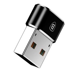 Adaptador Baseus Type-c Fêmea Para Usb Macho 3a Notebook